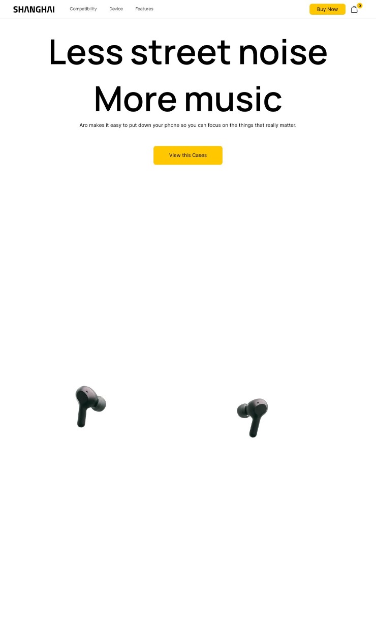Shanghai Website — website design on Landdding