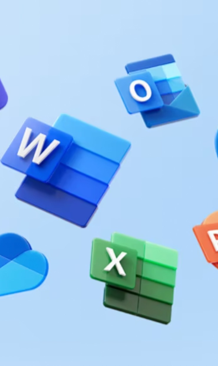 Microsoft.com — website design on Landdding