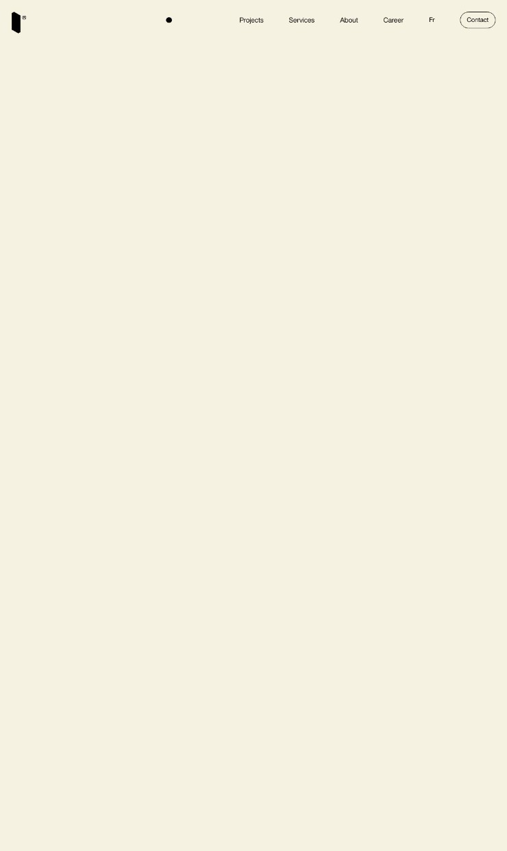 Monlith — website design on Landdding