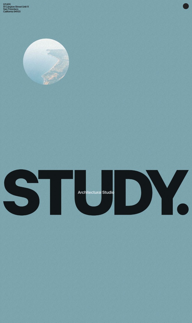 Study Arch — website design on Landdding