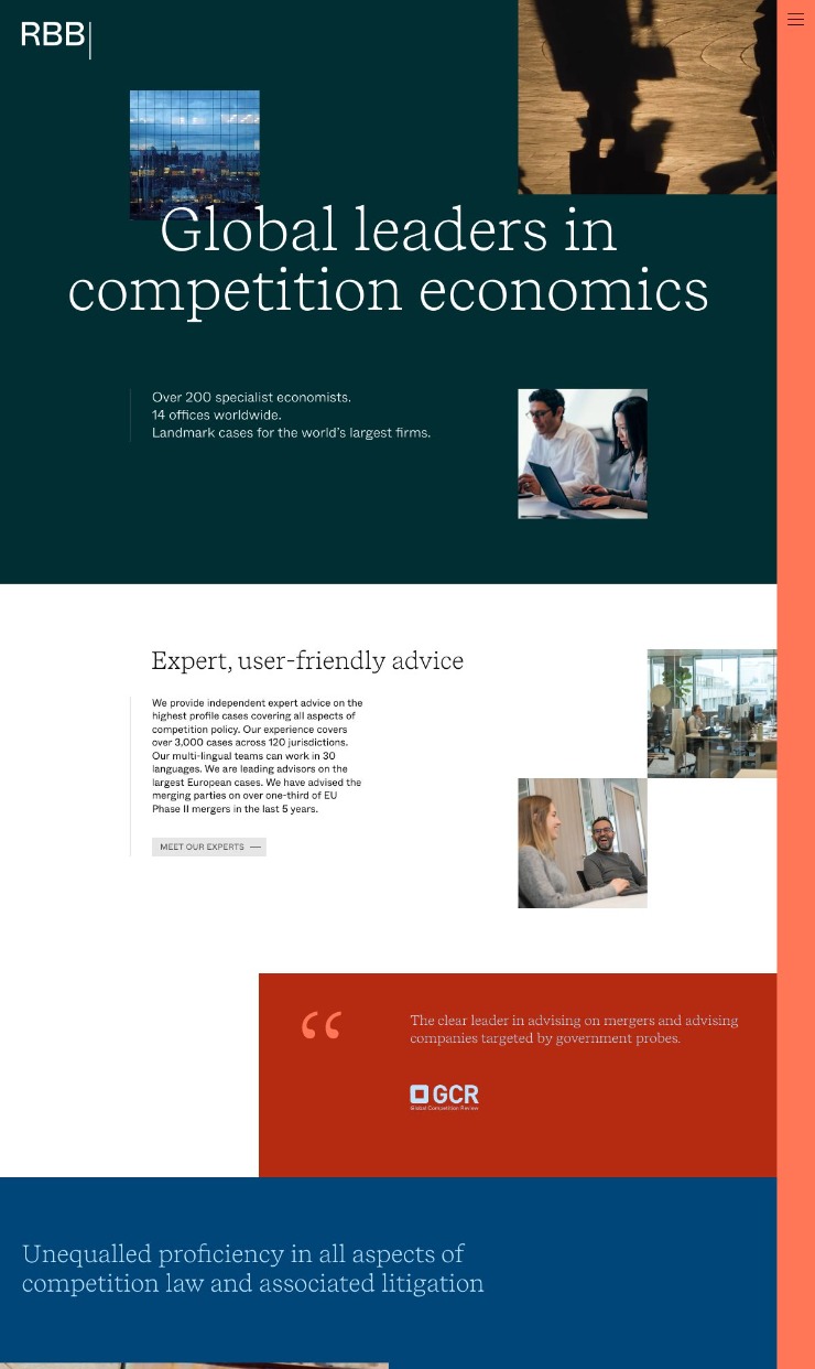 Rbbecon — website design on Landdding