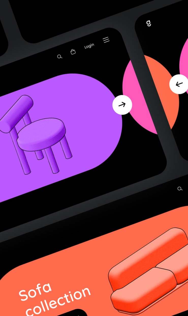DopeGood - Home Furniture Store — website design on Landdding