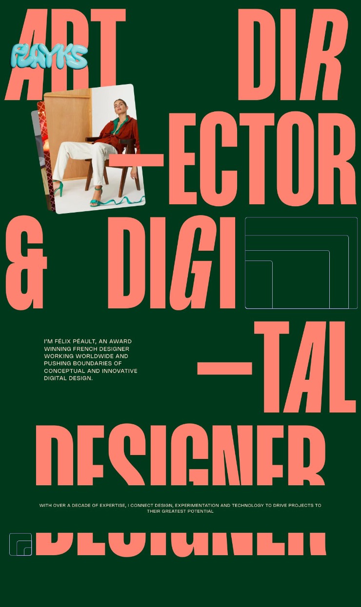 Flayks — website design on Landdding