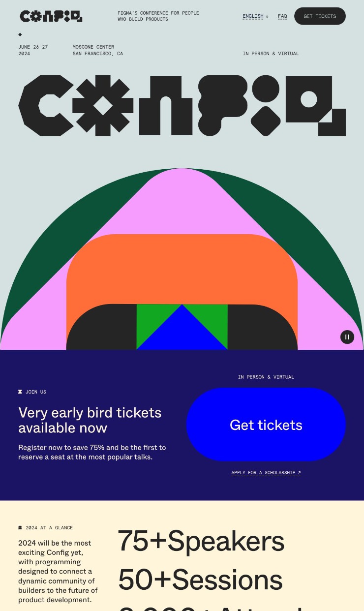 Config — website design on Landdding