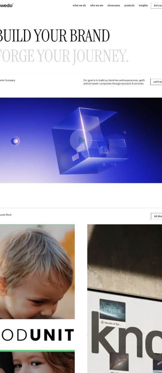 Azwedo Agency — website design on Landdding