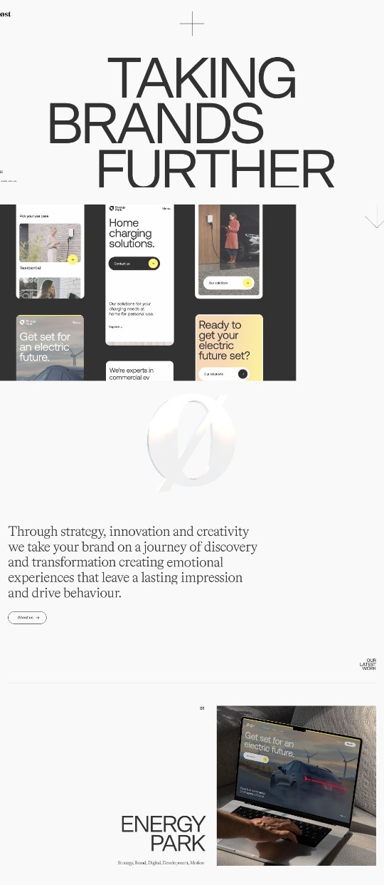 Outpost Design — website design on Landdding