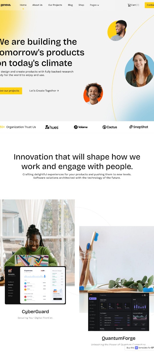Agency Website template by Webflow ✨ — website design on Landdding