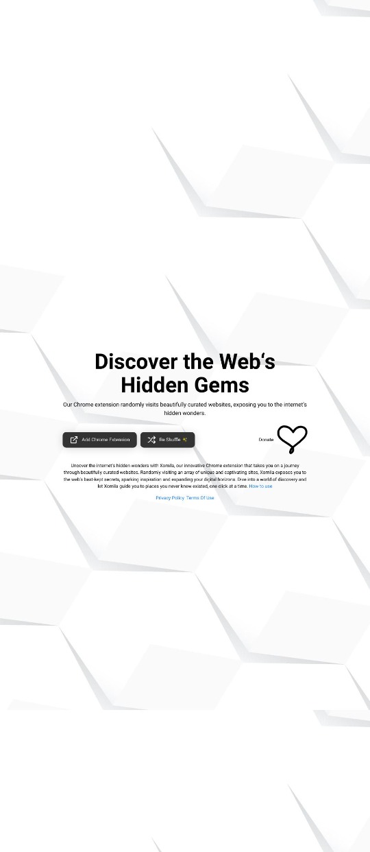 Unlock the Web's Hidden Treasures with Xomila! — website design on Landdding