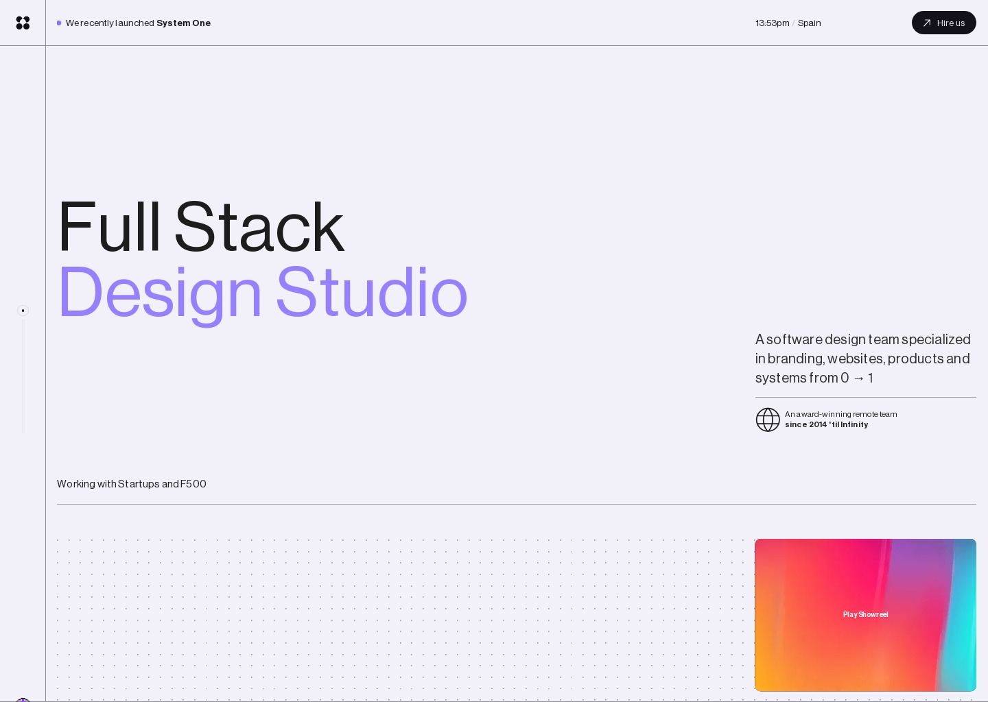 Konpo | Full Stack Design Studio — website design on Landdding