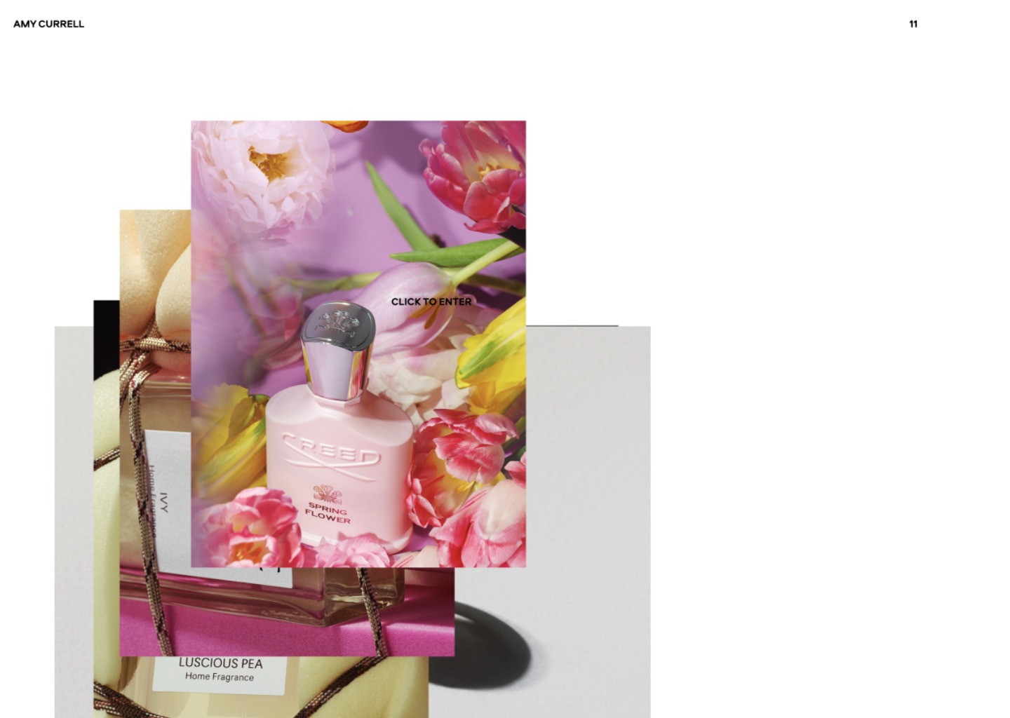 Amy Currell — website design on Landdding