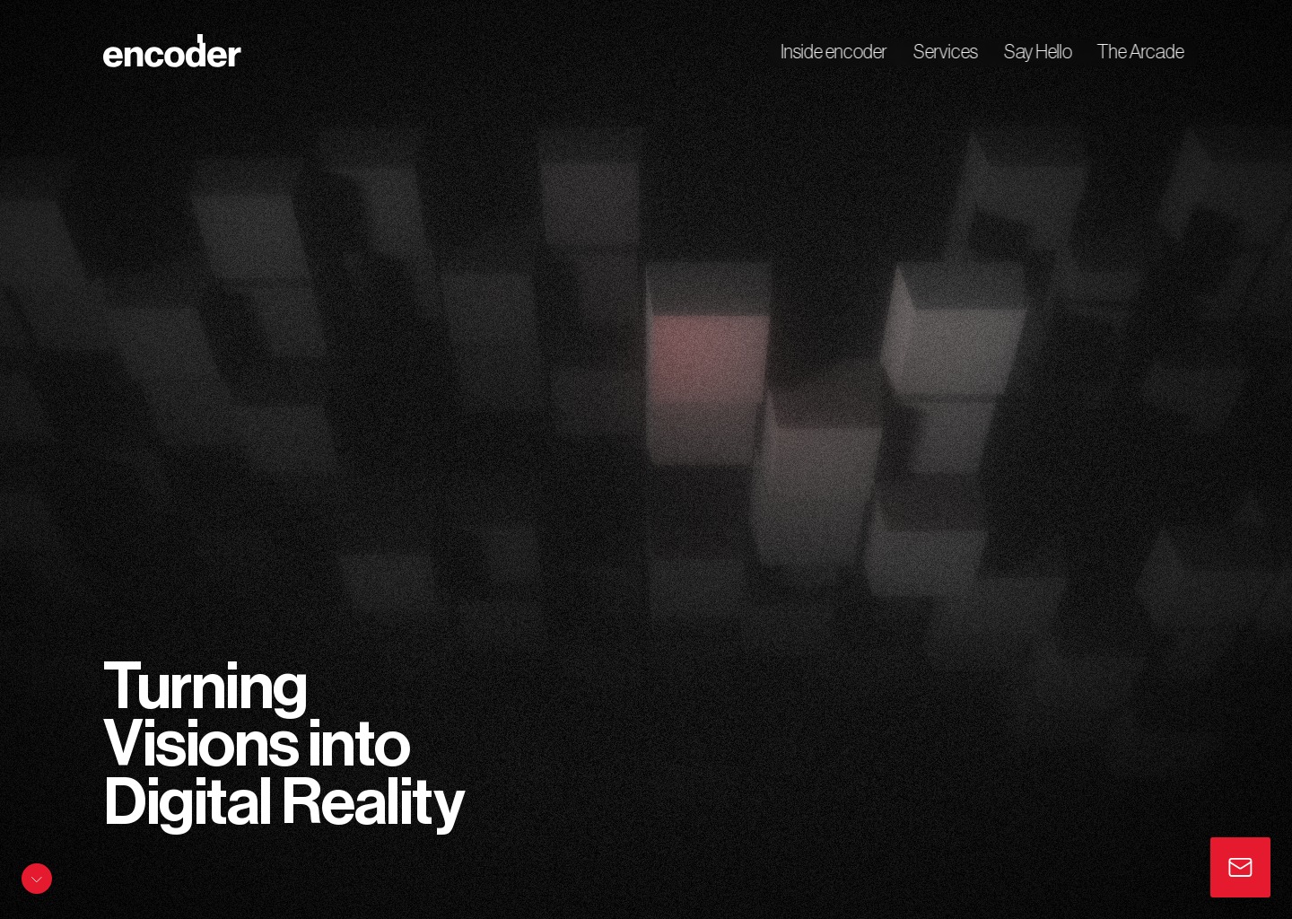 encoder — website design on Landdding