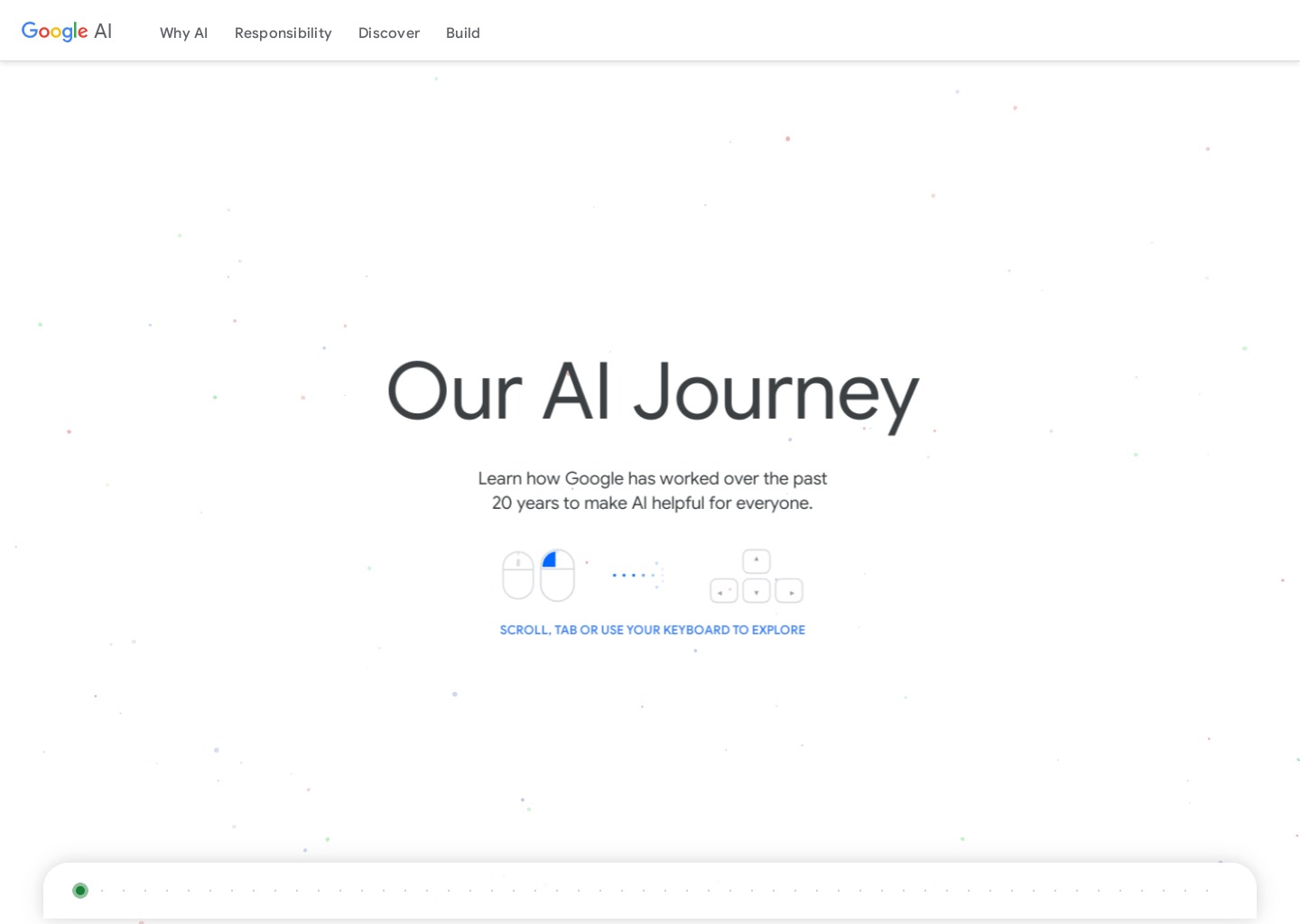 Google AI – Our AI Journey – Google AI — website design on Landdding