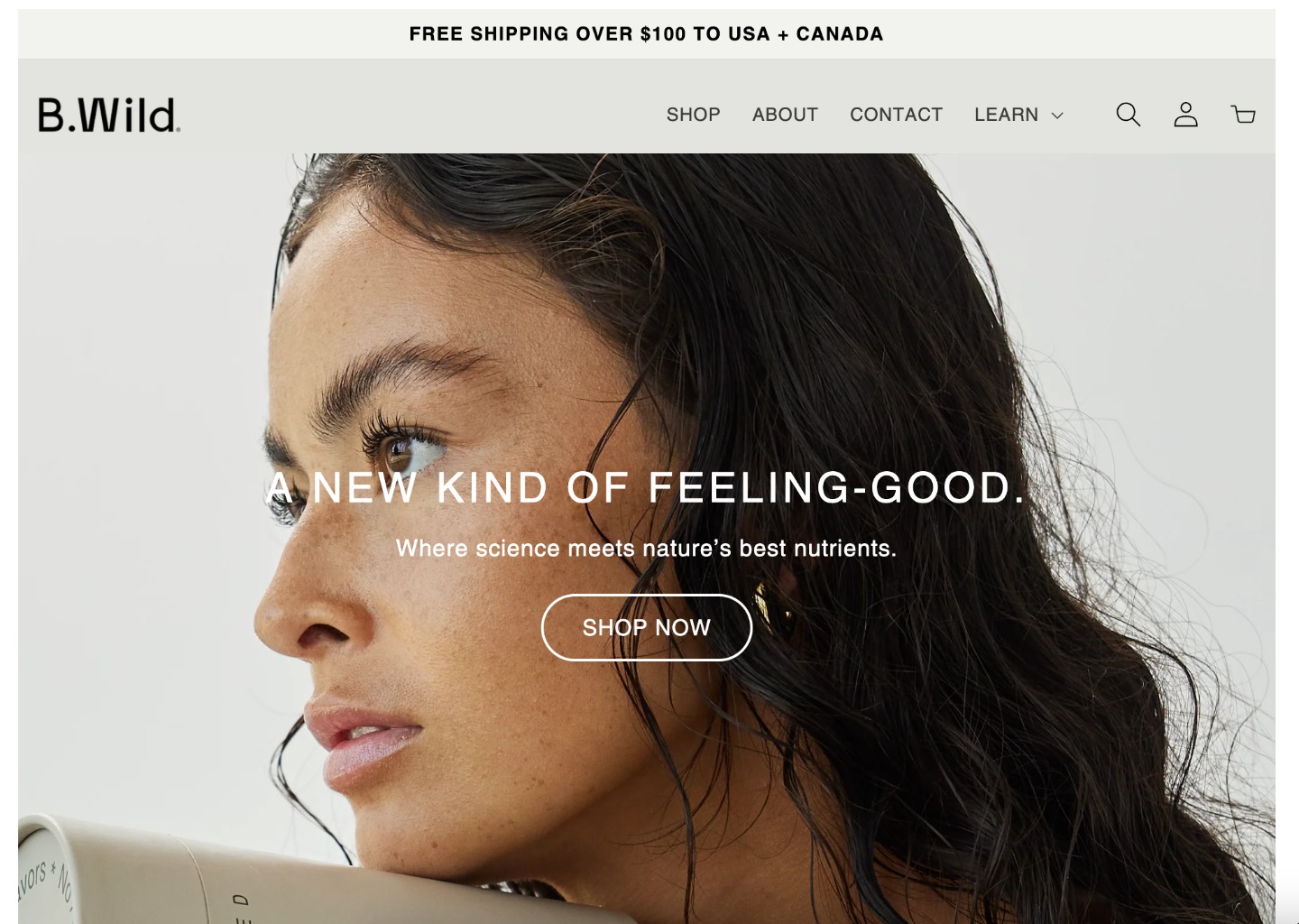 bwildlifestyle — website design on Landdding
