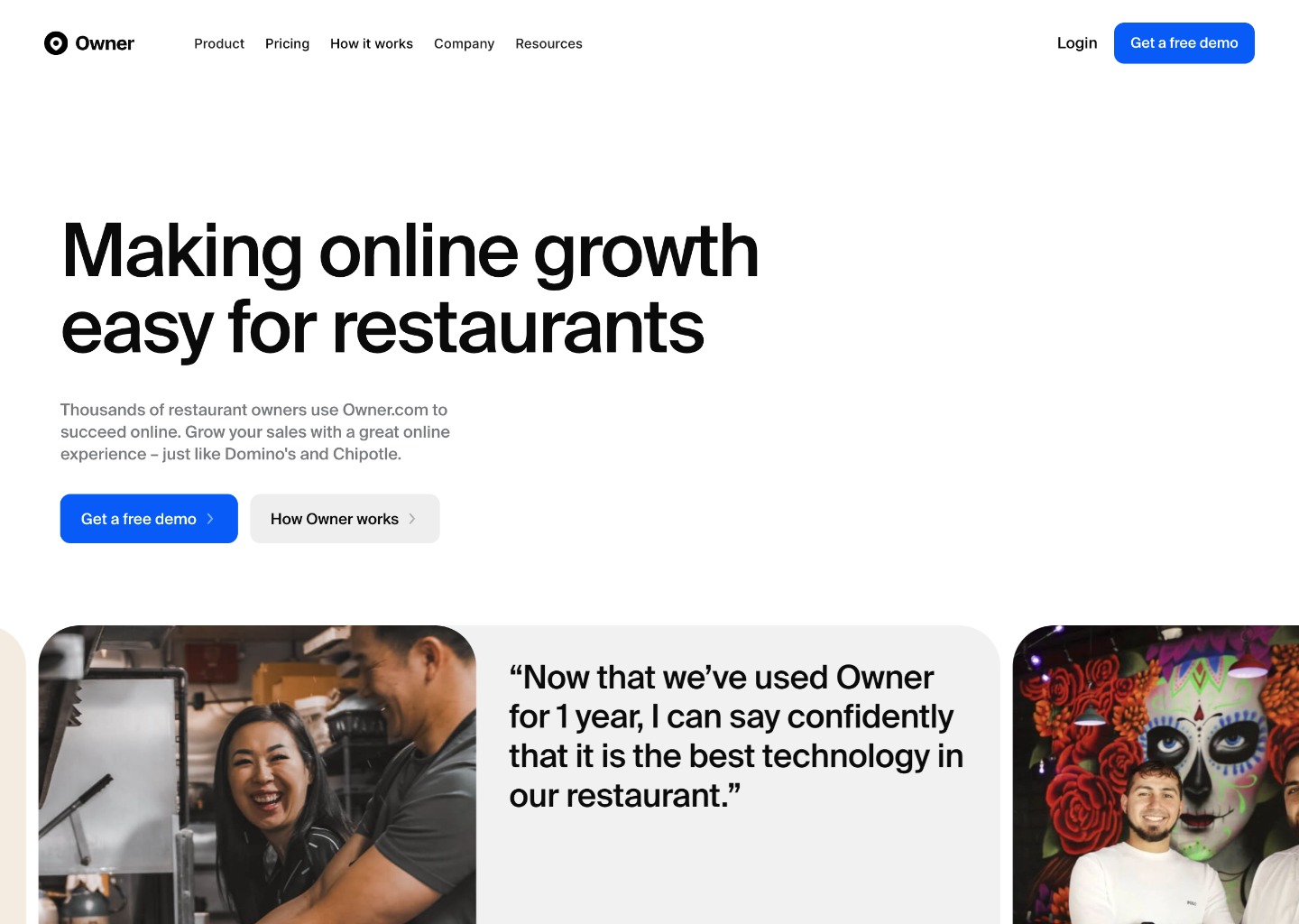 Owner — website design on Landdding
