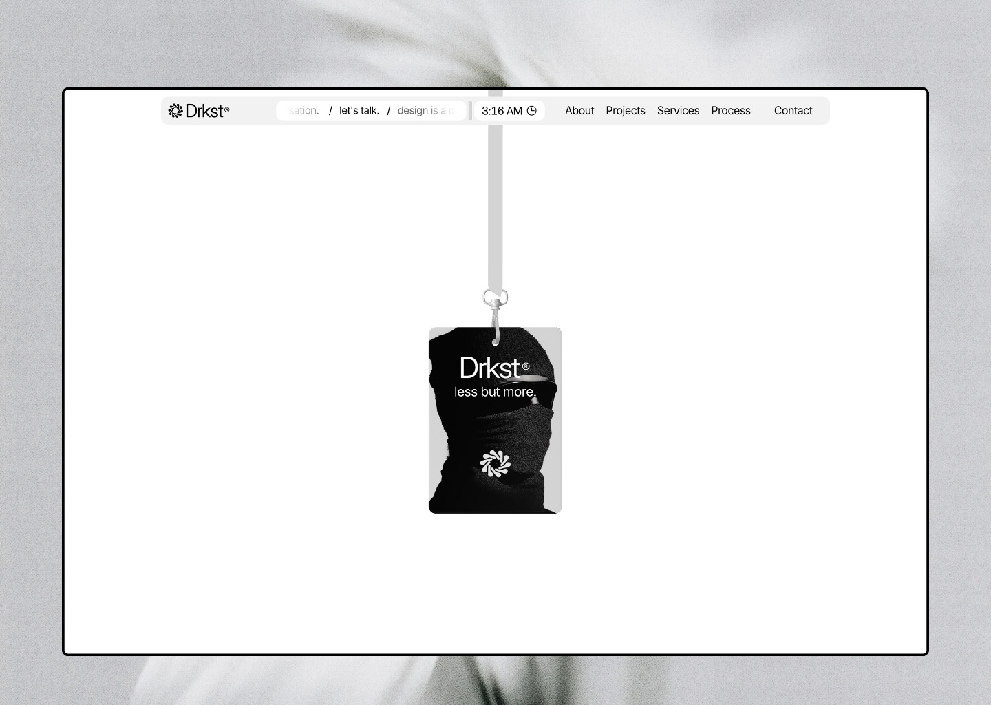 Drkst® Design studio — website design on Landdding