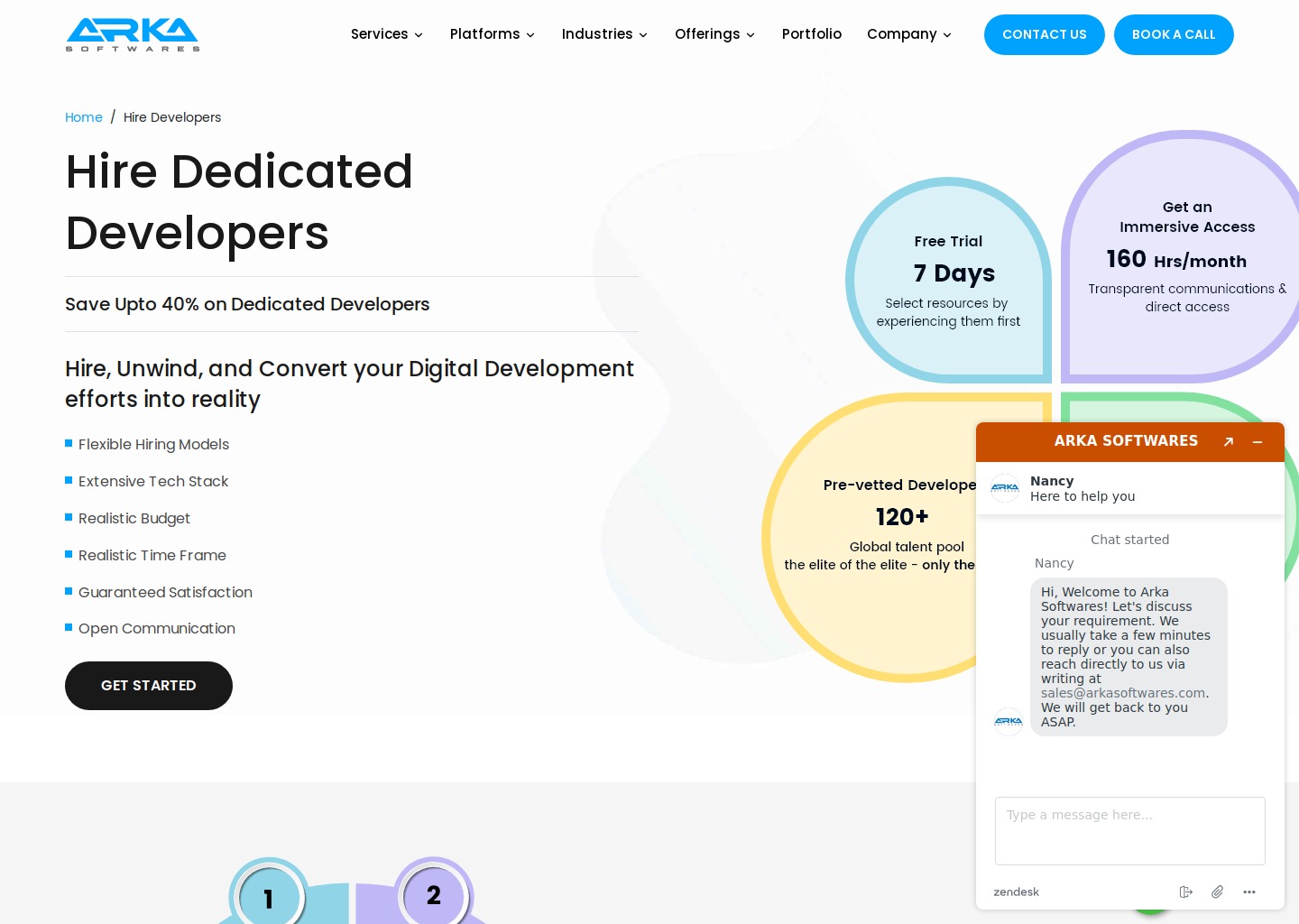 Hire Dedicated Developers India | Hire Software Developer — website design on Landdding