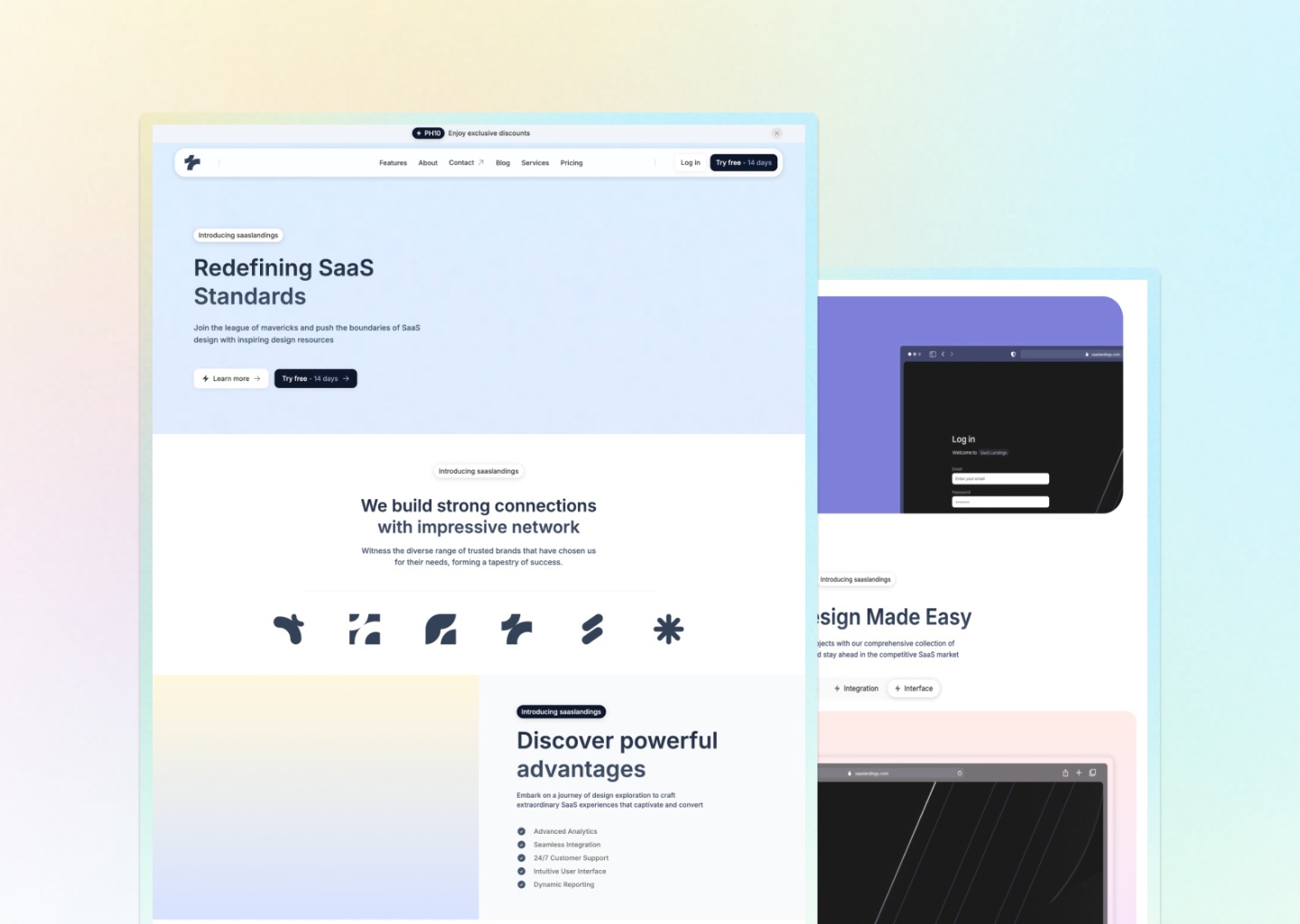 Tailkits UI — website design on Landdding