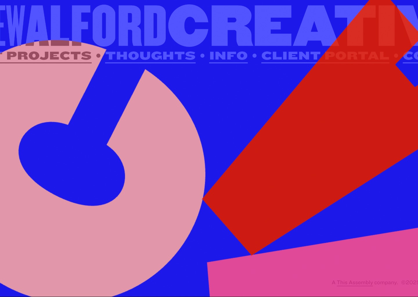 Andrew Alford Creative — website design on Landdding