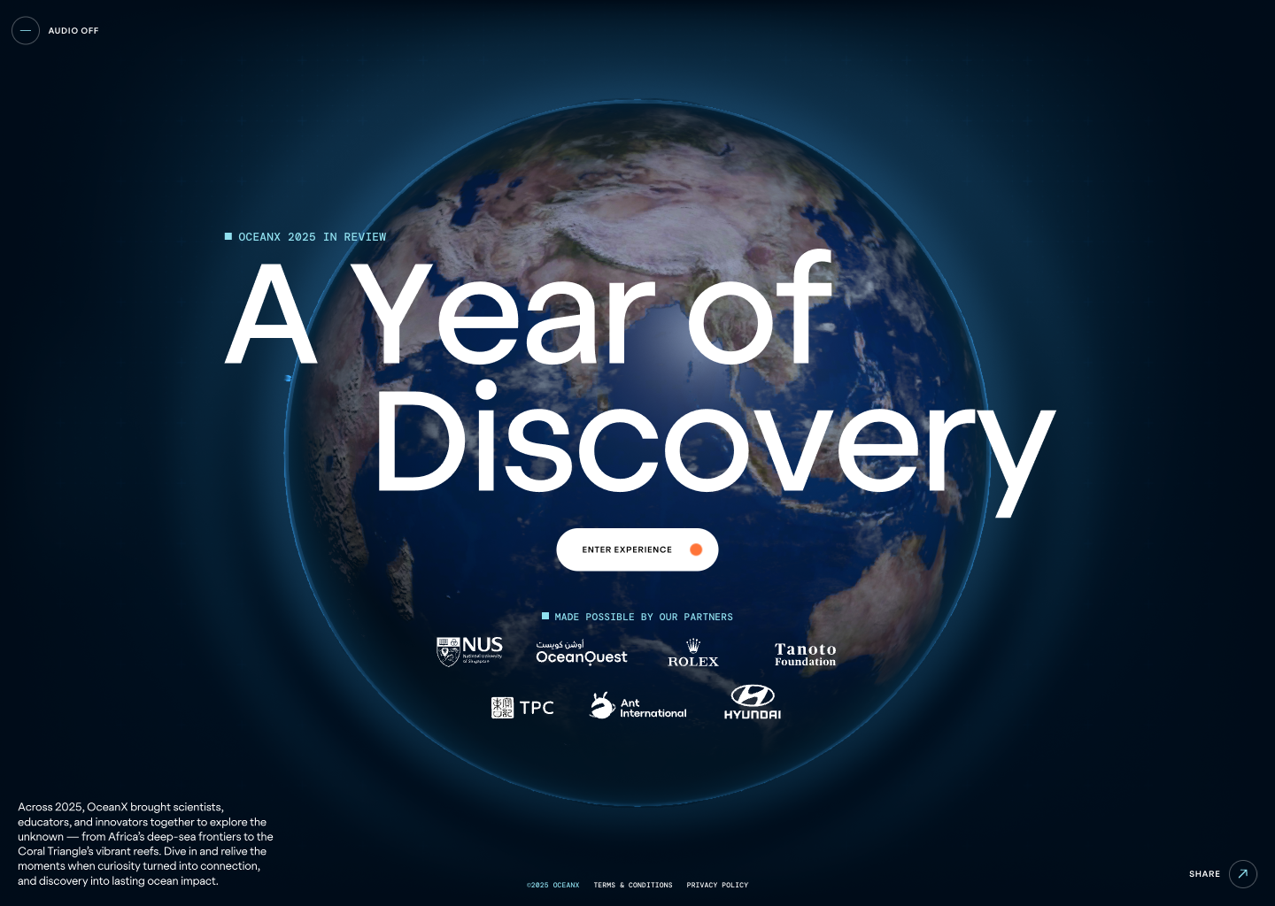 Unseen Studio — website design on Landdding