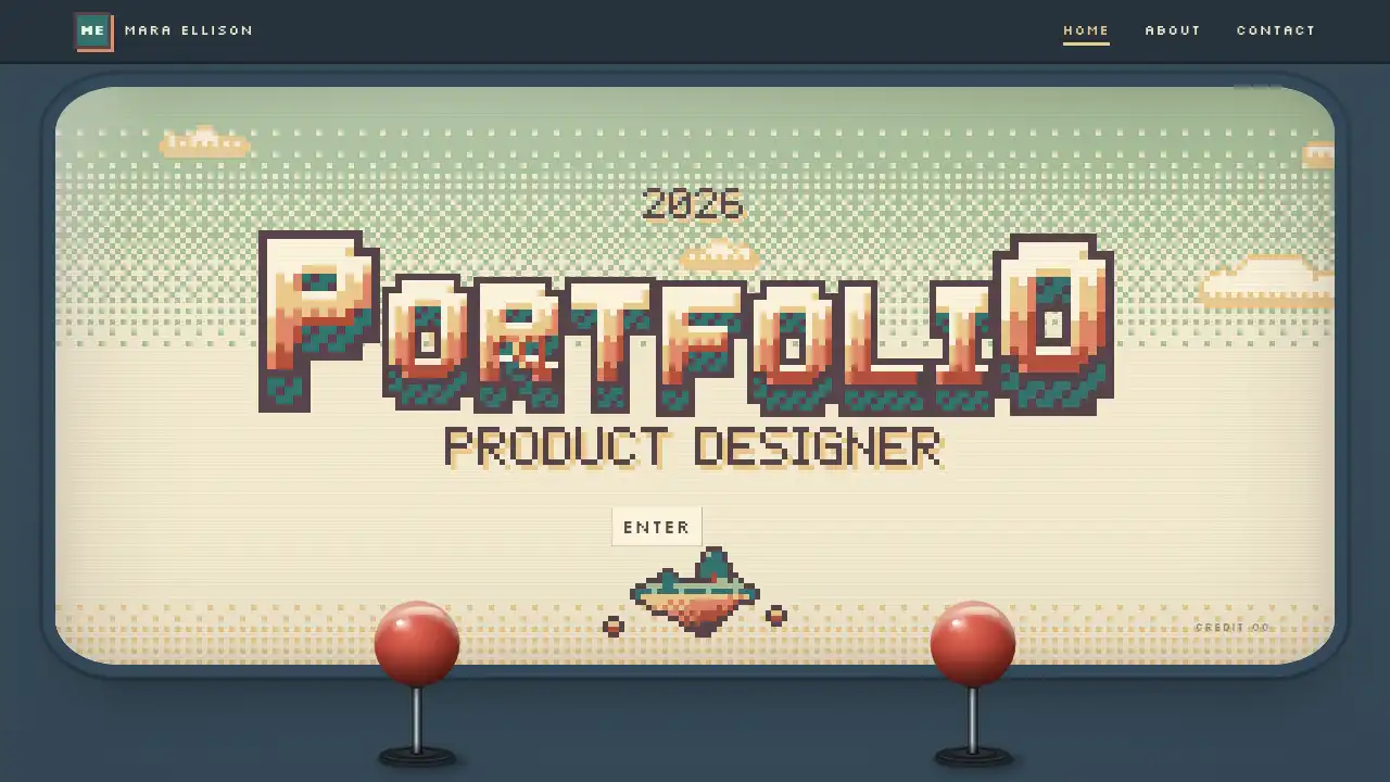 Cabinet — website design on Landdding