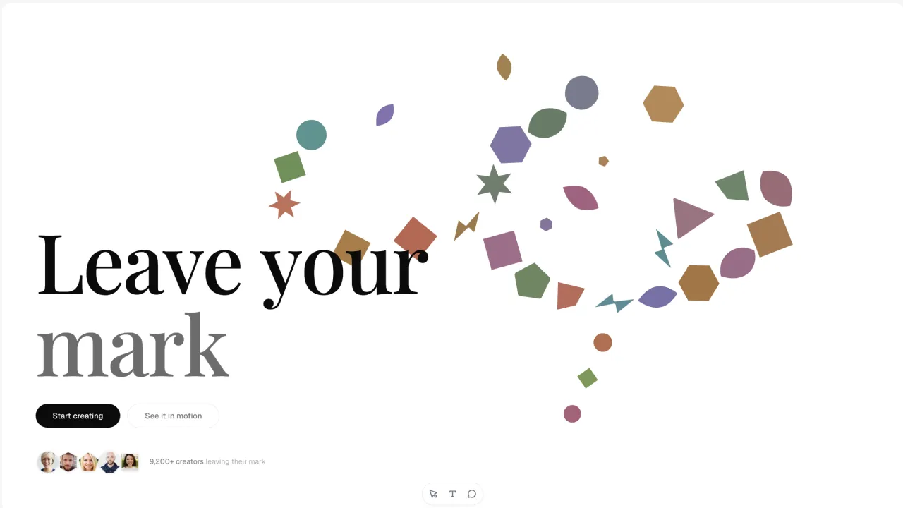 Shape Trail — website design on Landdding