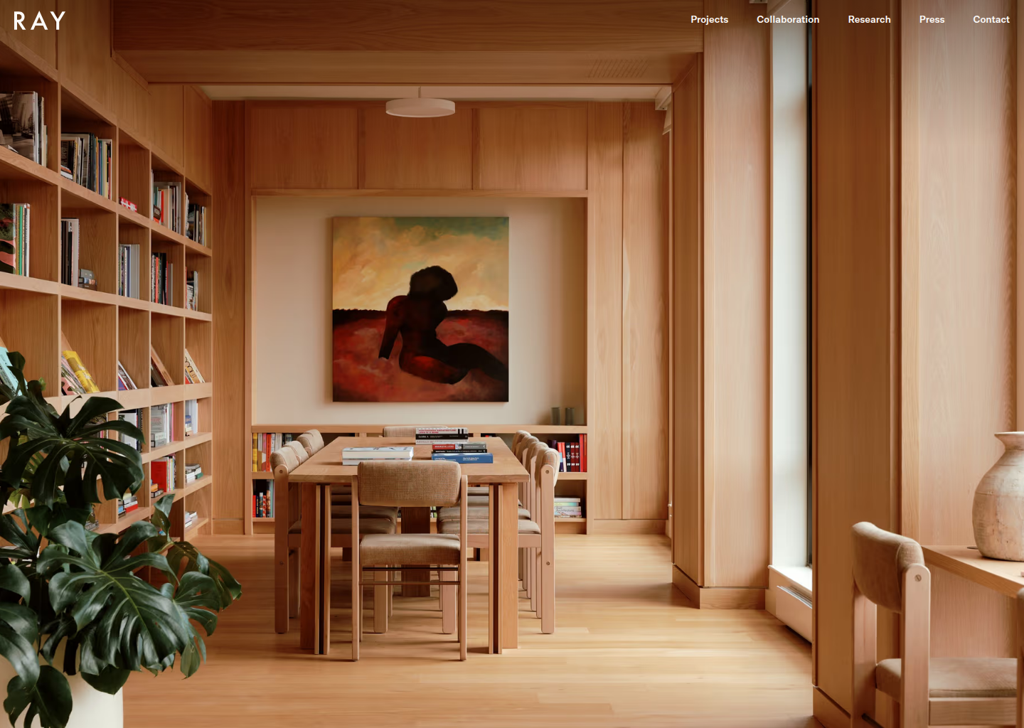 Ray — website design on Landdding