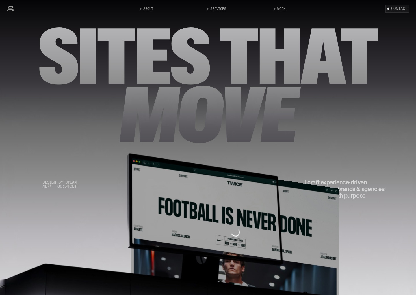 ©Design by Dylan ✦ Digital Designer & Webflow Developer — website design on Landdding