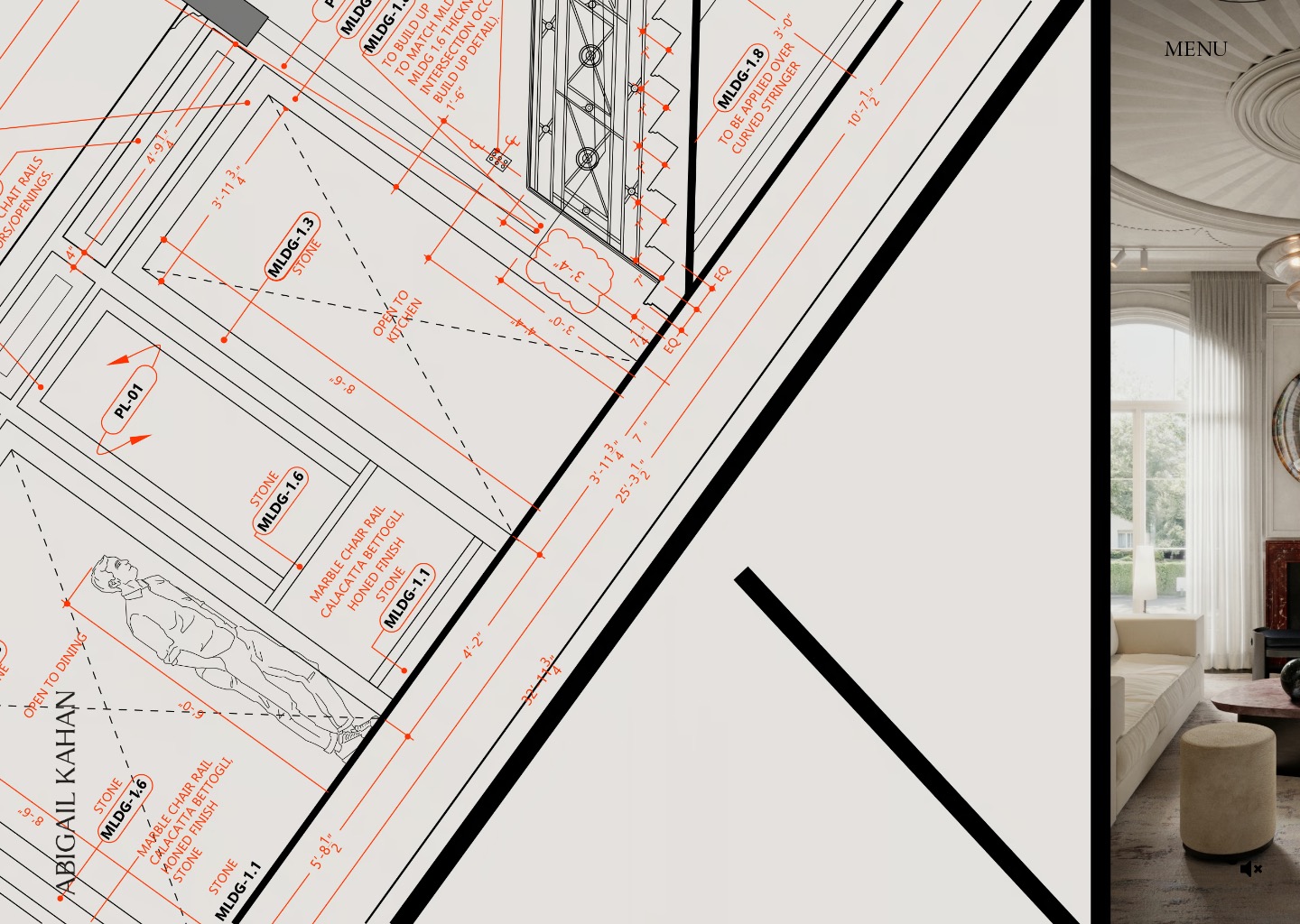 Abigail Kahan — website design on Landdding
