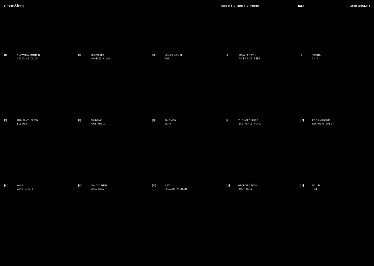 Ethan & Tom — website design on Landdding