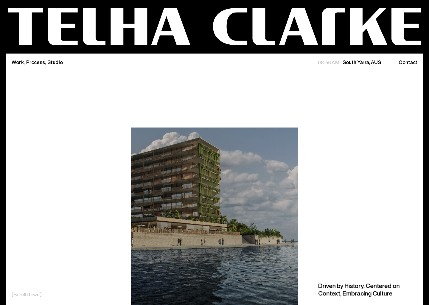 Greg Lallé — website design on Landdding