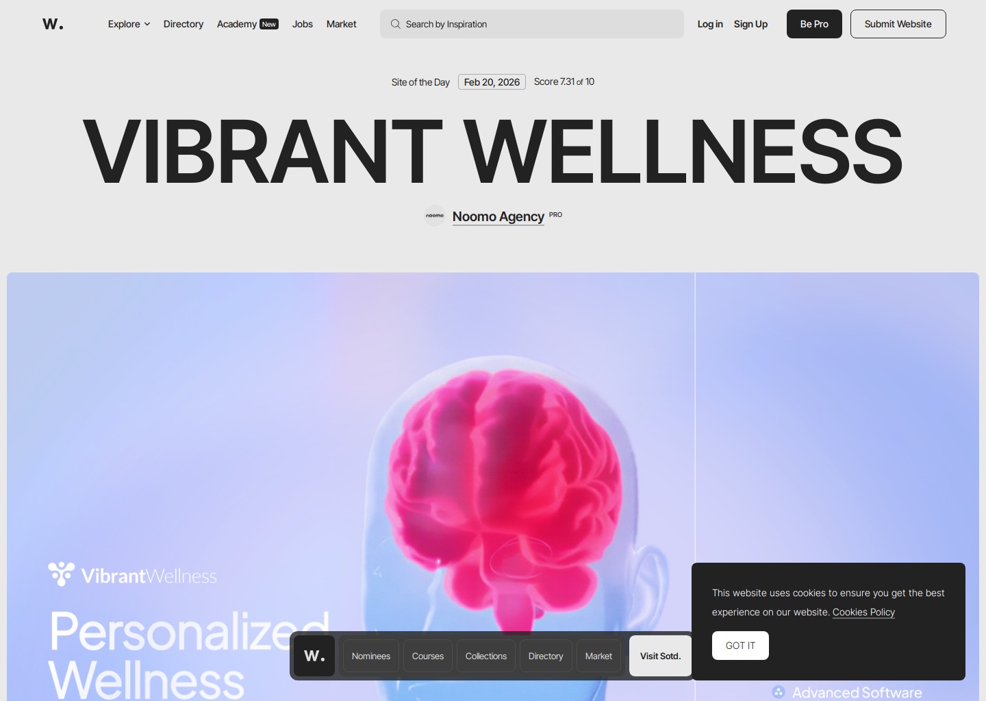 Awwwards - Website Awards - Best Web Design Trends — website design on Landdding