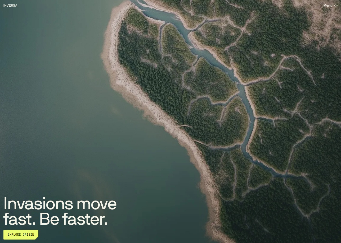 INVERSA - Home — website design on Landdding