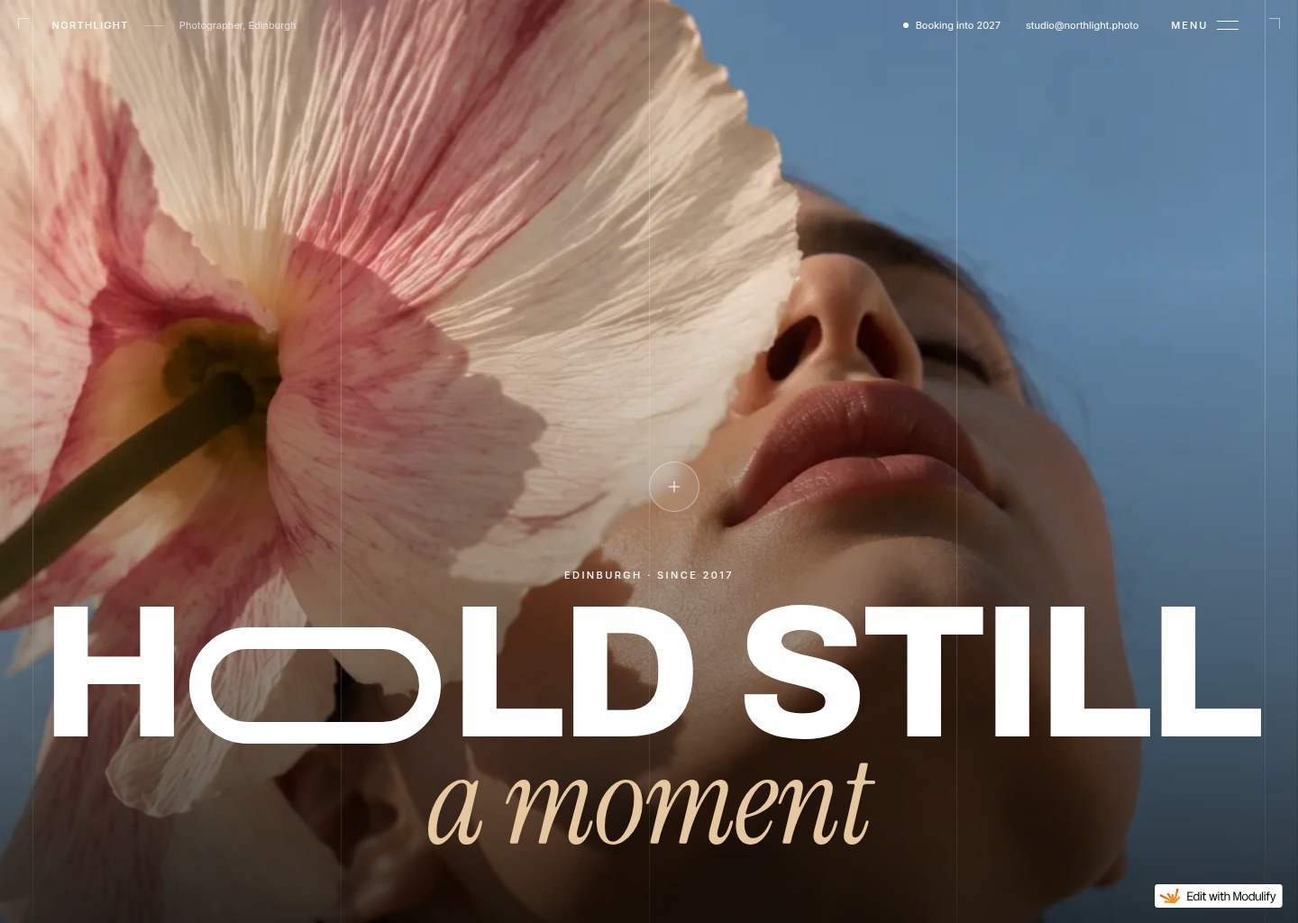 Black Plus — website design on Landdding