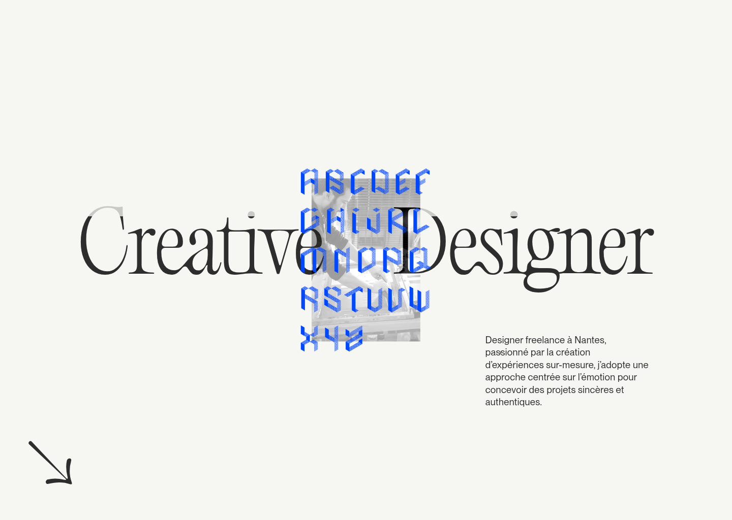 Michaël Bernard — website design on Landdding
