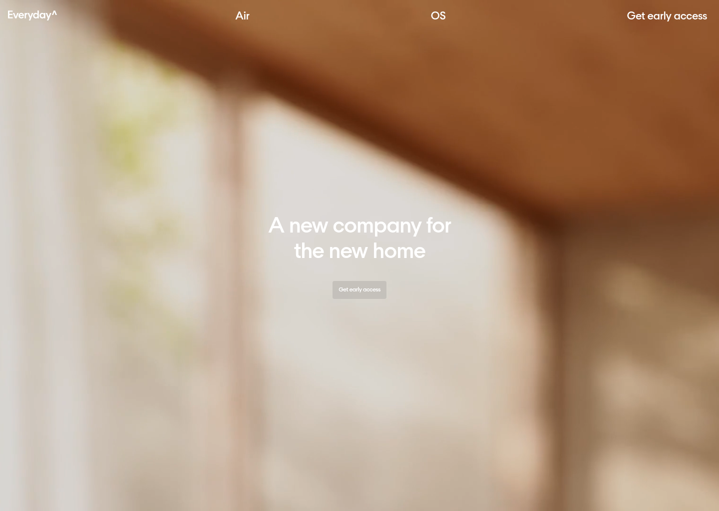 Everyday^ — website design on Landdding