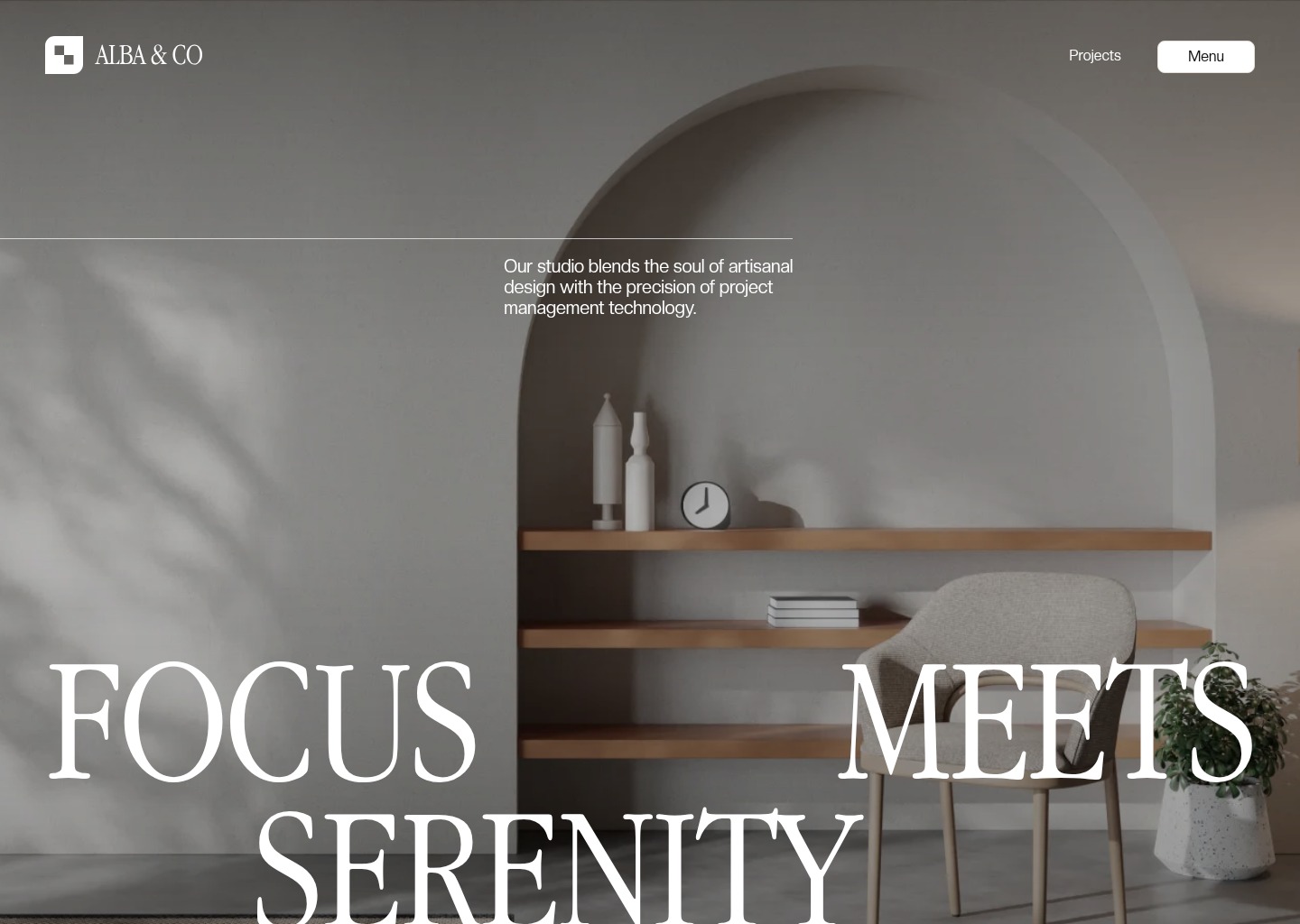 Architecture & Interior Design in Buenos Aires | Alba & Co — website design on Landdding