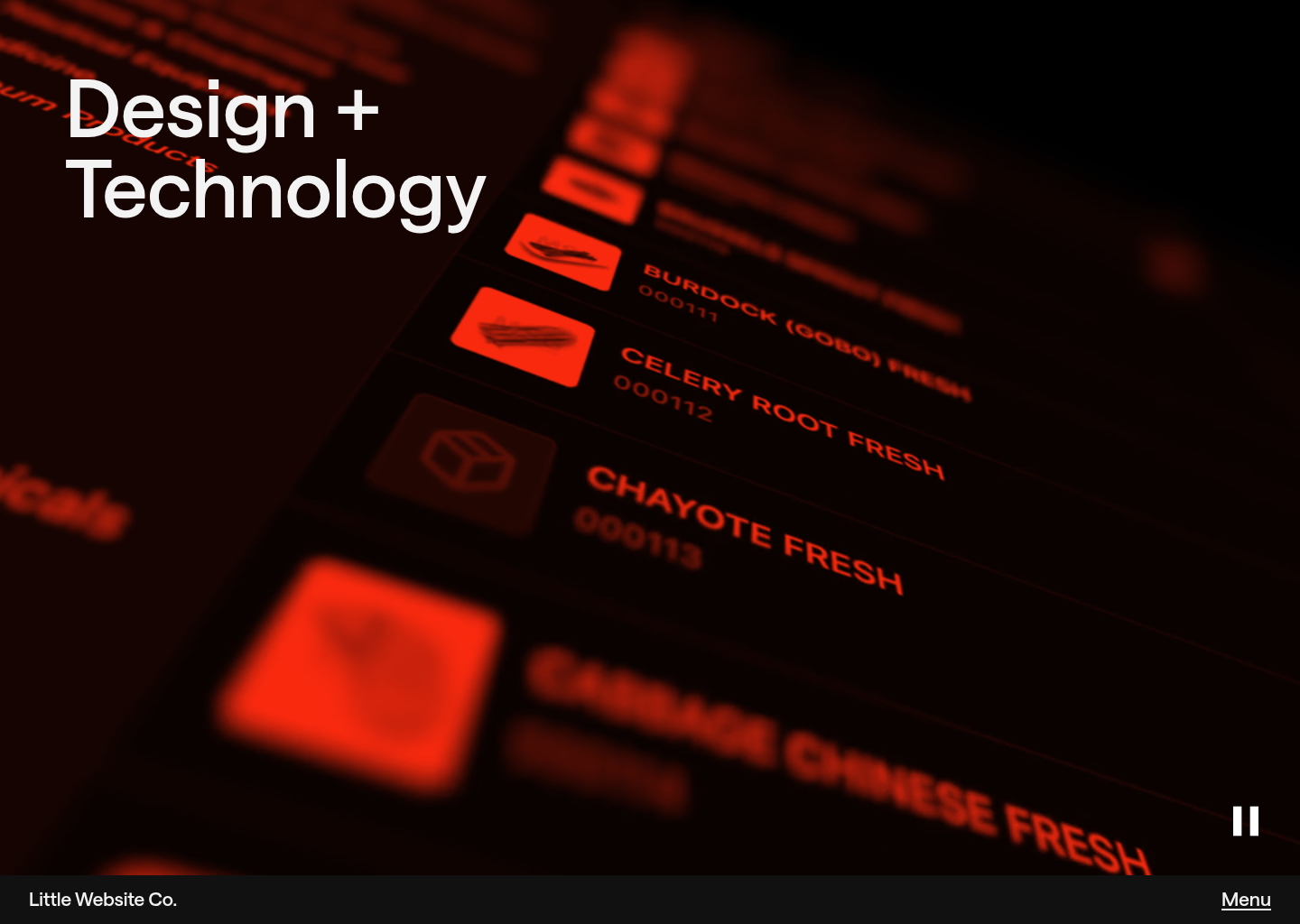 Little Website co. — website design on Landdding