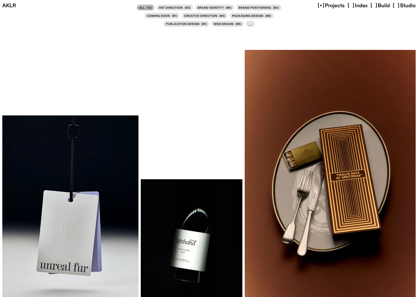 AKLR Studio — Alex Kimpton &amp; Lachlan Richards — website design on Landdding