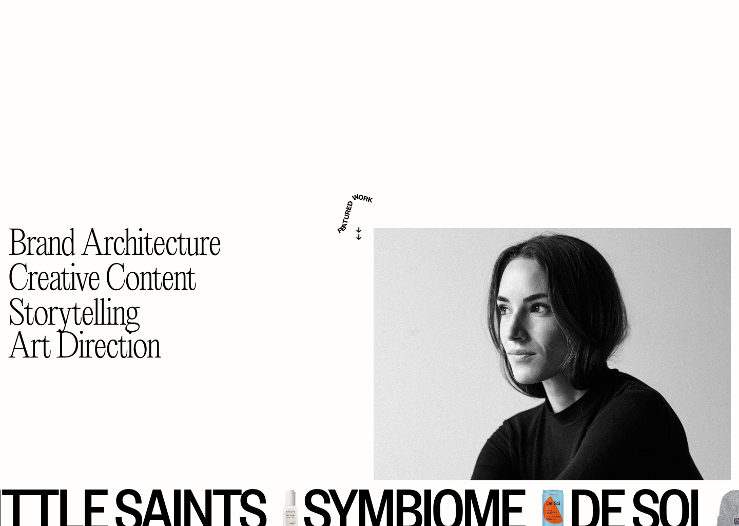 Isa de Burgh – CPG Brand Architect & Creative Director — website design on Landdding