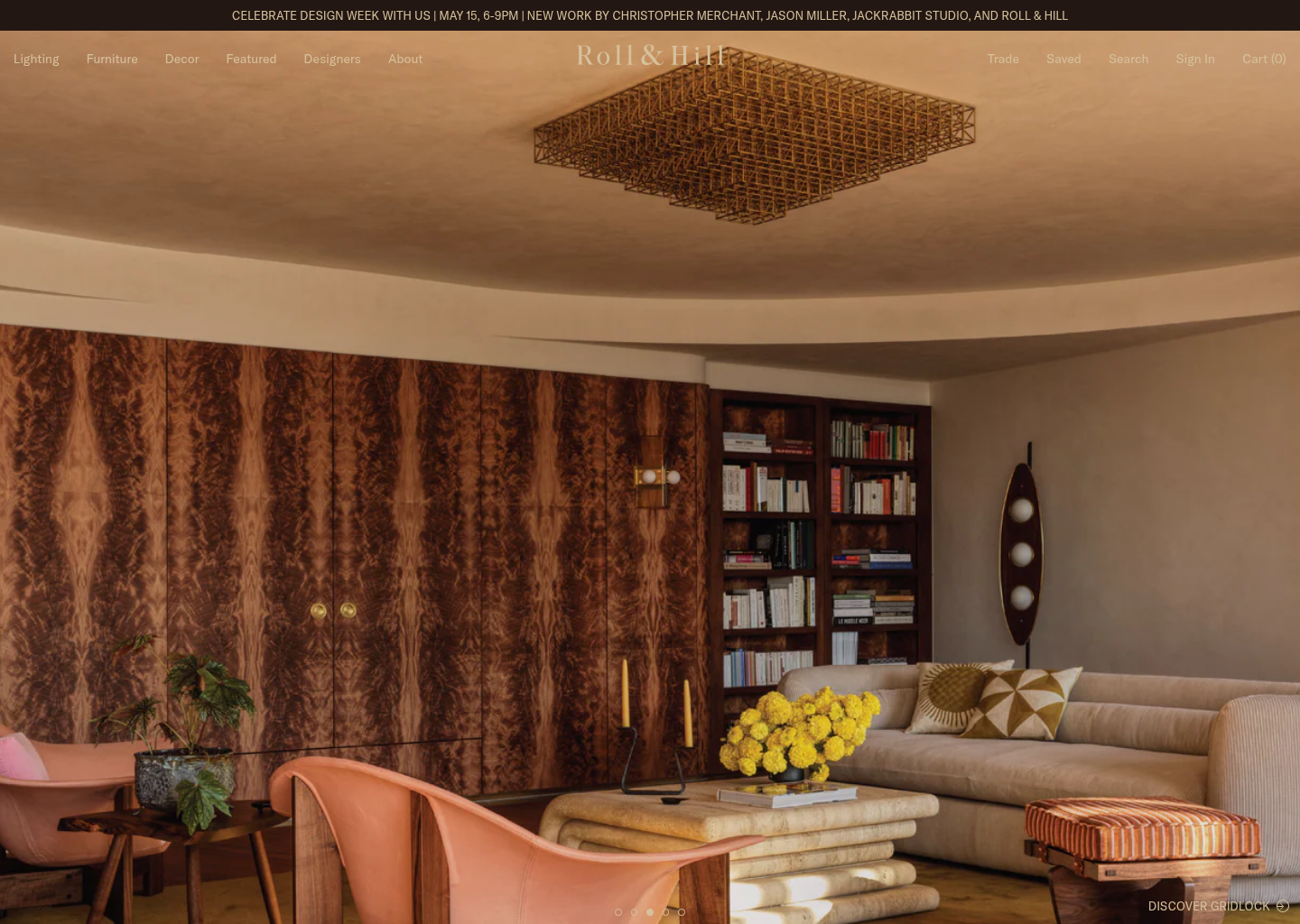 Roll & Hill — website design on Landdding